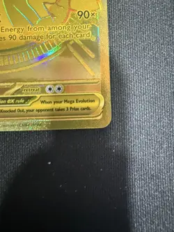 Mega Charizard X EX 130/094 Gold NM/M Phantasmal Flames Pokemon TCG - Image 2
