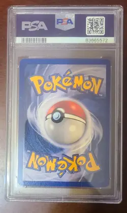 1999 Pokemon Base Set Rare Holo Zapdos PSA 8 NM-MT - Image 3