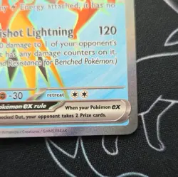 Pokemon 151 Zapdos ex MEW 192/165 Full Art Holo NM - Image 4