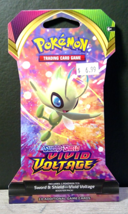 Pokemon TCG Vivid Voltage Sleeved Booster Pack Sword & Shield New Sealed - Image 1