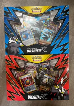 Lot of 2 Pokemon TCG Battle Styles Single and Rapid Strike Urshifu V Boxes New - Image 1