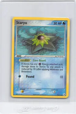 STARYU 75/101 - NON-HOLO - COMMON - EX HIDDEN LEGENDS - 2004 POKEMON CARD - NM - Image 1