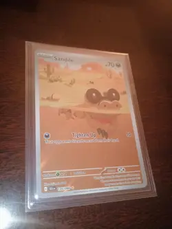 NM Sandile 135/086 IRSV Black Bolt Pokemon TCG - Image 2