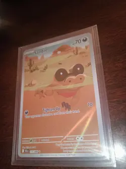 NM Sandile 135/086 IRSV Black Bolt Pokemon TCG - Image 3