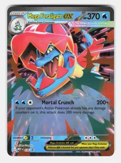 Mega Feraligatr ex 036 Holo Promo ME: Mega Evolution Promo Near Mint - Image 1