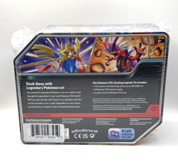 Pokemon TCG Galar Legend Zacian V Tin 2020 Tin w/ 5 Packs New Sealed - Image 2