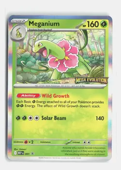 Meganium 001 Promo ME: Mega Evolution Promo Near Mint - Image 1