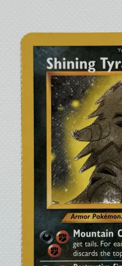 Pokemon TCG Shining Tyranitar Neo Destiny 113/105 Unlimited - MP+/LP - Image 2