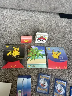 POKEMON 25TH ANNIVERSARY MCDONALD’S PROMO LOT OPENED PACKS CARDS & BOXES - Image 4
