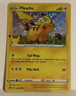 Pokemon General Mills Pikachu SWSH039 25th Anniversary Holo Promo Card NM Beauty - Image 2