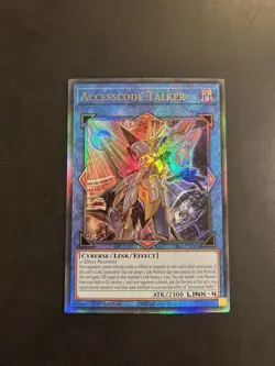 Yu-Gi-Oh! RA02-EN044 Accesscode Talker (1st Edition) Ultimate Rare, NEAR MINT - Image 1
