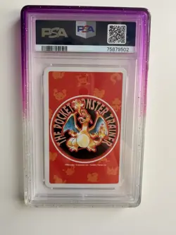 Pokemon Gengar 6 of Spades Red Playing Cards #094A PSA 10 Gem Mint. POP 45! - Image 2