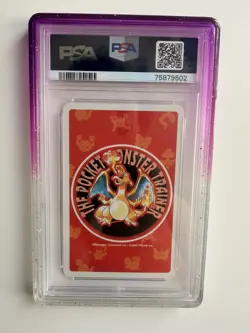 Pokemon Gengar 6 of Spades Red Playing Cards #094A PSA 10 Gem Mint. POP 45! - Image 3