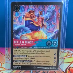 Disney Lorcana Belle & Beast 132/204 Foil - Attack Of The Vine - Image 1