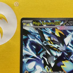 Pokemon TCG - Mega Zeraora ex 114/084 SIR - Pitch Black GEM MINT (GRADABLE) - Image 2