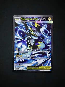 Pokemon TCG Mega Zeraora ex 114/084 Pitch Black SIR - Image 1