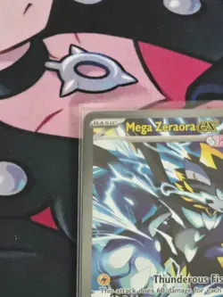 Pokemon TCG Mega Zeraora ex Pitch Black 114/084 SIR Near Mint / Pack Fresh - Image 3