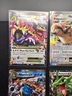 Mega EX Pokemon card collection 4 card lot - Image 2