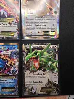 Mega EX Pokemon card collection 4 card lot - Image 3