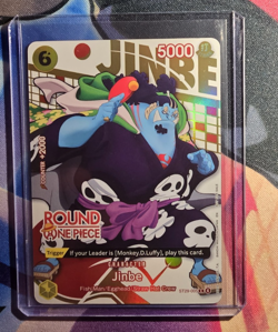 Jinbe ST29-005 (ENGLISH) - One Piece x Round 1 Promo Card - Image 1