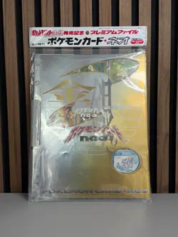 Pokemon Cards Neo File 1 Japanese Promo SEALED - Image 1