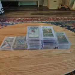 40 Graded Pokemon Card Lot PSA BGS 8-9.5 Slabs Charizard ex Erika SIR 151 + More - Image 1