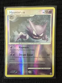 Haunter Pokemon Card Diamond and Pearl 50/130 Reverse Holo - Image 1
