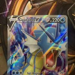 Pokemon Gyarados v TCG Evolving Skies Holo Ultra Rare Card 171/203 NM - Image 2