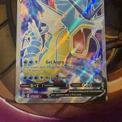 Pokemon Gyarados v TCG Evolving Skies Holo Ultra Rare Card 171/203 NM - Image 3