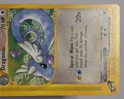 Dragonair 75/165 Expedition Base Set Vintage E-Reader Pokemon TCG Card NM - Image 4