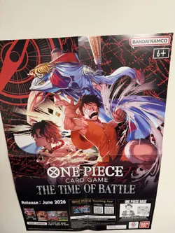 ONE PIECE One Piece Card The Time of Battle Retail Promotional Poster - Image 1