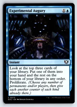Experimental Augury -Commander: Edge of Eternities - Image 1