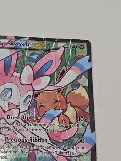 Pokemon Sylveon EX Full Art Ultra Rare Holo RC32/RC32 Generations Card Dmg - Image 2