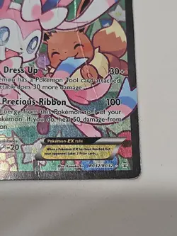 Pokemon Sylveon EX Full Art Ultra Rare Holo RC32/RC32 Generations Card Dmg - Image 5