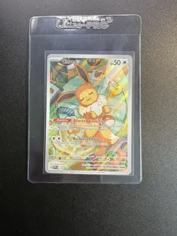 Eevee 173 Sv: Scarlet & Violet Promo Card Holo Sleeping Eevee Pokemon - Image 3