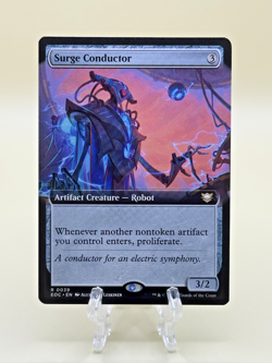 Surge Conductor - 39 - EOC - NM - MTG Magic the Gathering Extended Art - Image 1
