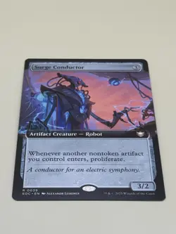 Surge Conductor - 39 - EOC - NM - MTG Magic the Gathering Extended Art - Image 3