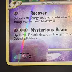 Pokemon Alakazam E4 38/111 Rising Rivals Reverse Holo Uncommon 2009 Card - Image 4