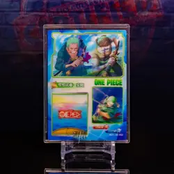 Roronoa Zoro Premium 3D Lenticular Card One Piece CCG 3D-002 - Image 2