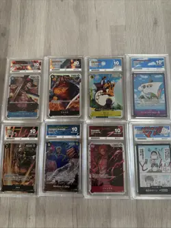 One Piece Ace 10 Card Bundle /eng/jpn - Image 1