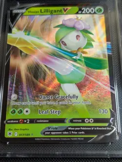Hisuian Lilligant V Holo Astral Radiance Ultra Rare Card 017/189 CGC Pristine 10 - Image 4
