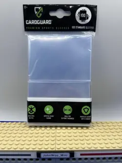 1 Pack Premium Clear Card Sleeves, 100ct – Standard Size Penny Sleeves - Image 1