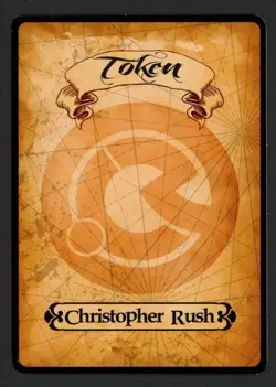 ***Soldier Token Signed*** MTG Token Christopher Rush Magic Kid Icarus - Image 2