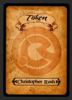 ***Soldier Colored Token Signed*** MTG Token Christopher Rush Magic Kid Icarus - Image 2