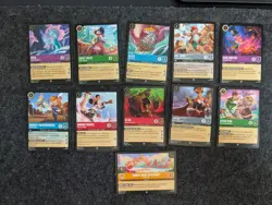 Lorcana TCG Super Rare 46 Card Lot! Fabled, Jafar, Azurite, Ursula, Inklands etc - Image 3