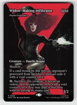 Widow-Making Infiltrator - Dauthi Voidwalker (Borderless) 63 Marvel Universe Ete - Image 1