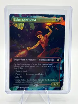 Zuko, Conflicted (Borderless) Avatar: The Last Airbender Foil - Image 1
