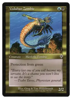 MTG Vodalian Zombie | #286 Invasion | English - Image 1