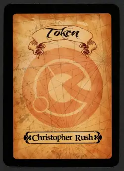 ***Merfolk Token Signed*** MTG Token Christopher Rush Magic Kid Icarus - Image 2
