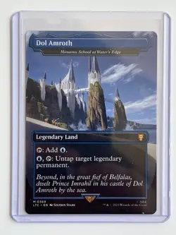 MTG Dol Amroth Minamo, School at Water's Edge LOTR LTC #369 Non-Foil NM - Image 1
